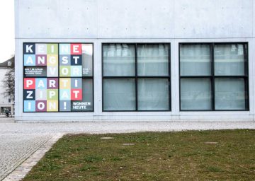 Exterior facade of exhibition