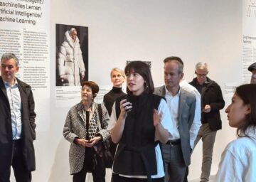 Lisa Luksch in Ausstellung